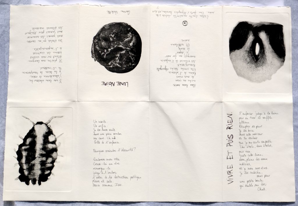 Le carnet Lune Noire de Carine Valette