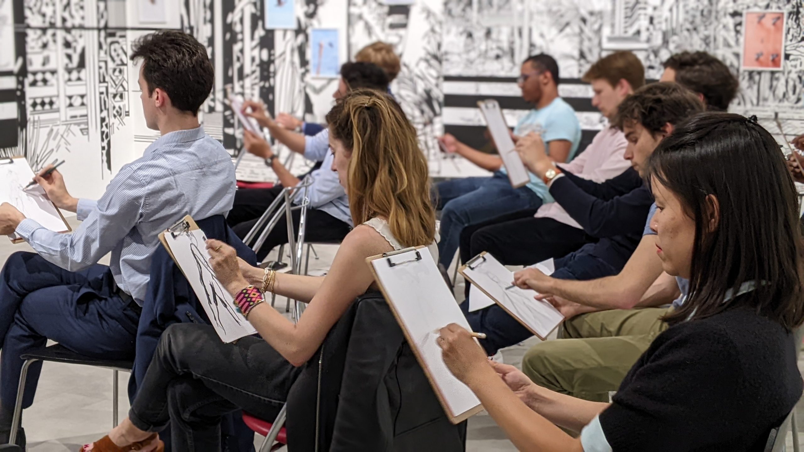 Team building dessin