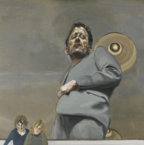 Cadrage atypique de l'autoportrait de Lucian Freud