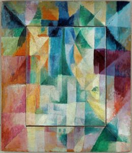 Oeuvre de Robert Delaunay appartenant à la série des Fenêtres