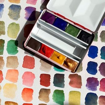 Coffret cadeau aquarelles