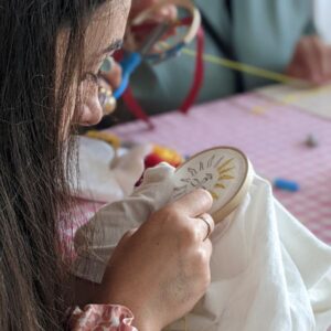 Team building atelier broderie