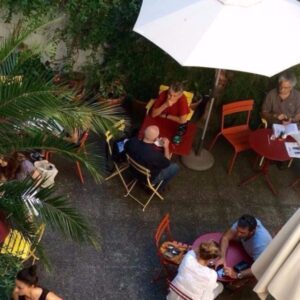 Café de la librairie Ombre Blanche