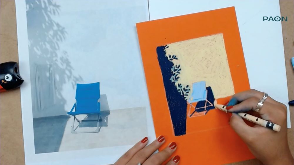 Craies à la cire Loubna Rizqi