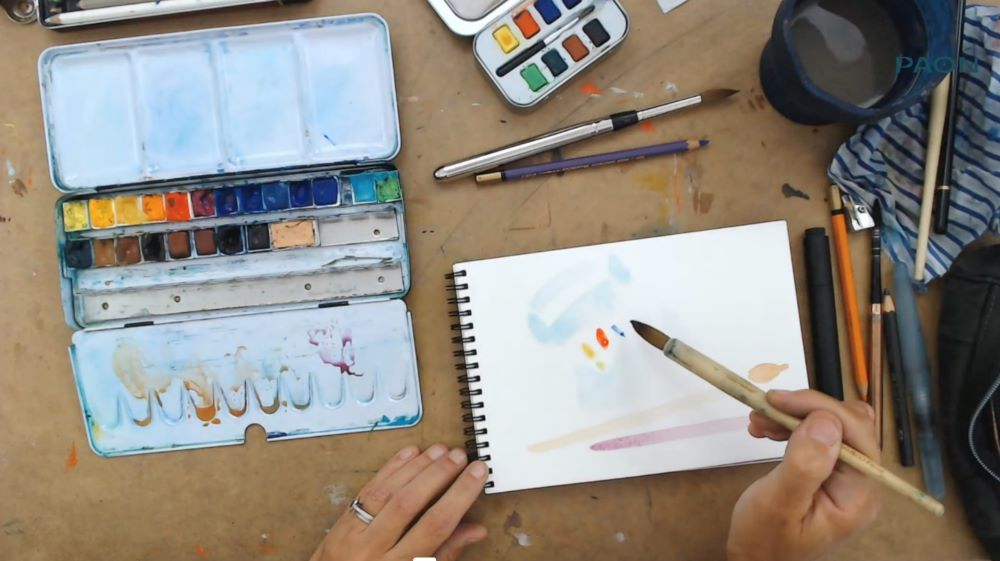 Aquarelle Delphine Priollaud