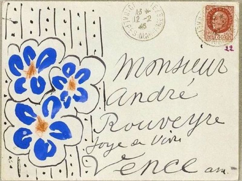 Henri Matisse, carte postale i