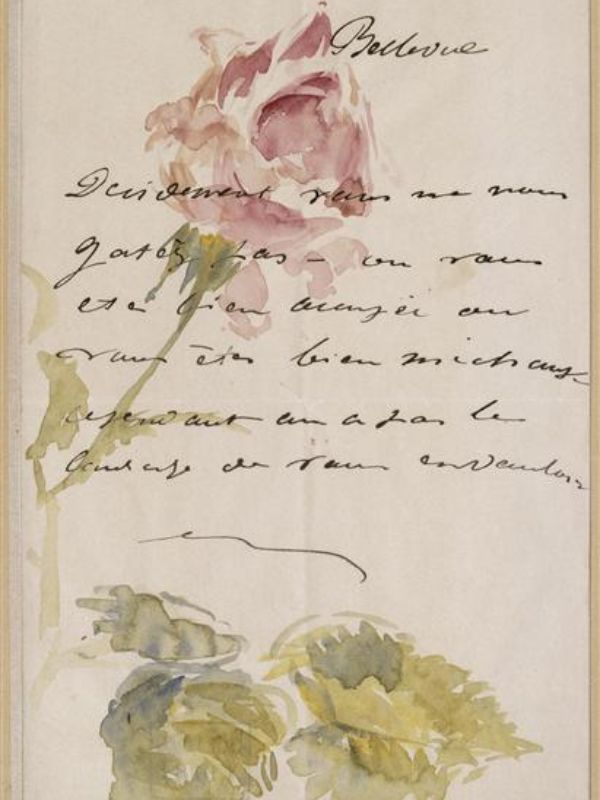 Correspondances des grands artistes