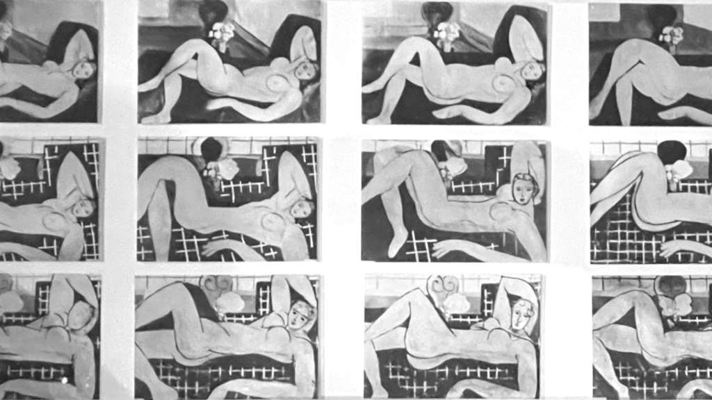 Grand nu couché work in progress Matisse