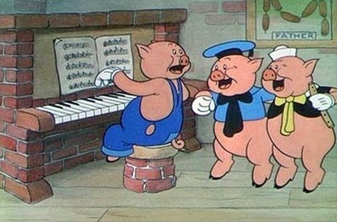 Les trois petits cochons par Walt Disney