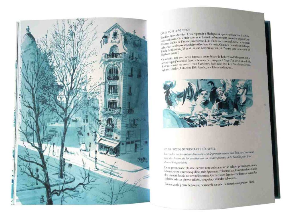 Extrait du livre Bleu d'Auvergne