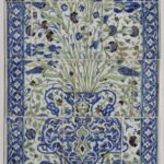 Panneau de revêtement fleuri