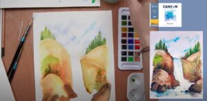 Cascade avec Dominique Pascaud