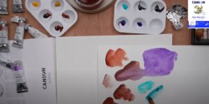 Tester ses couleurs - Peindre un paysage en bord de mer