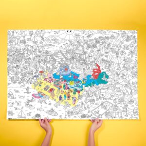 Colorer un poster géant