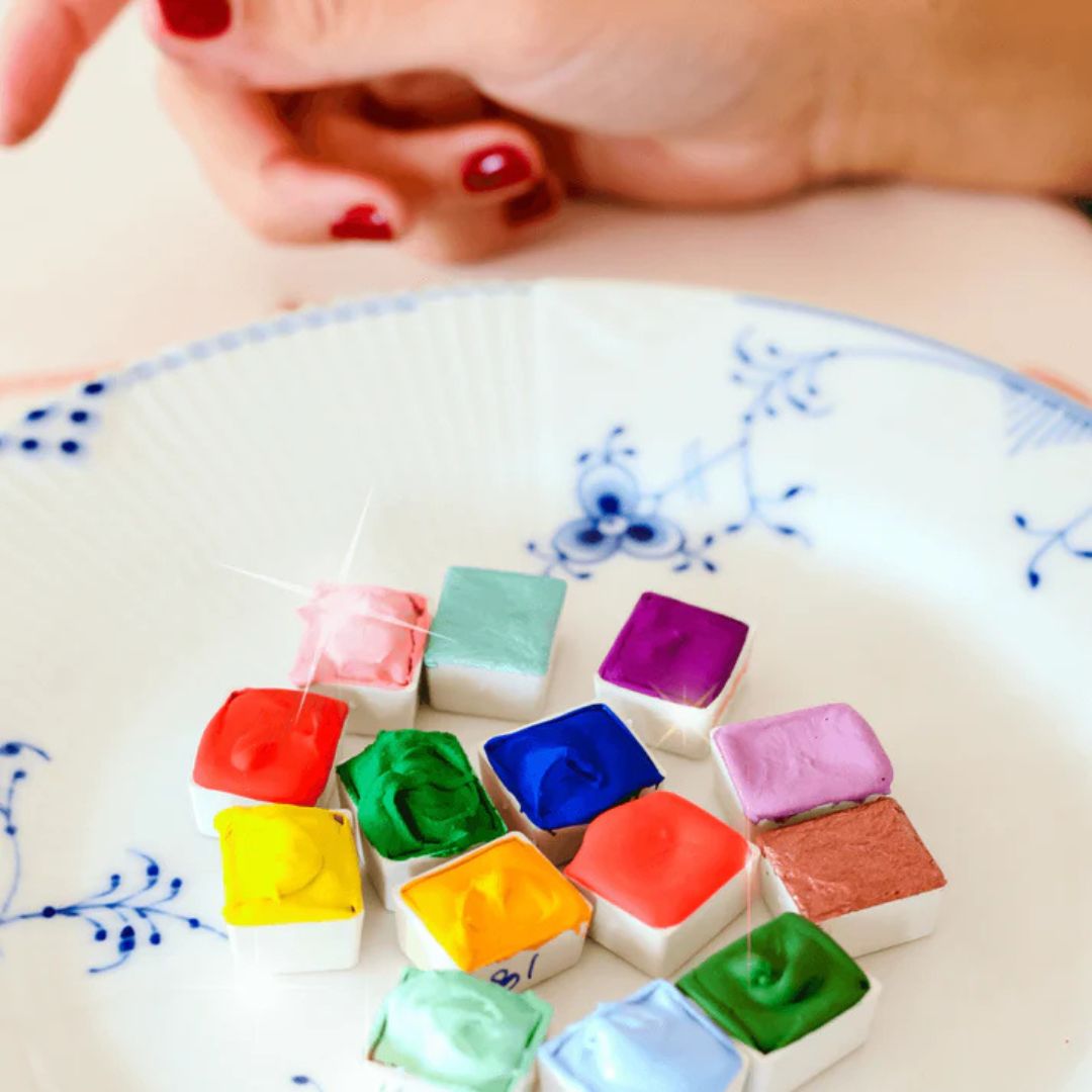 6 aquarelle pour noel