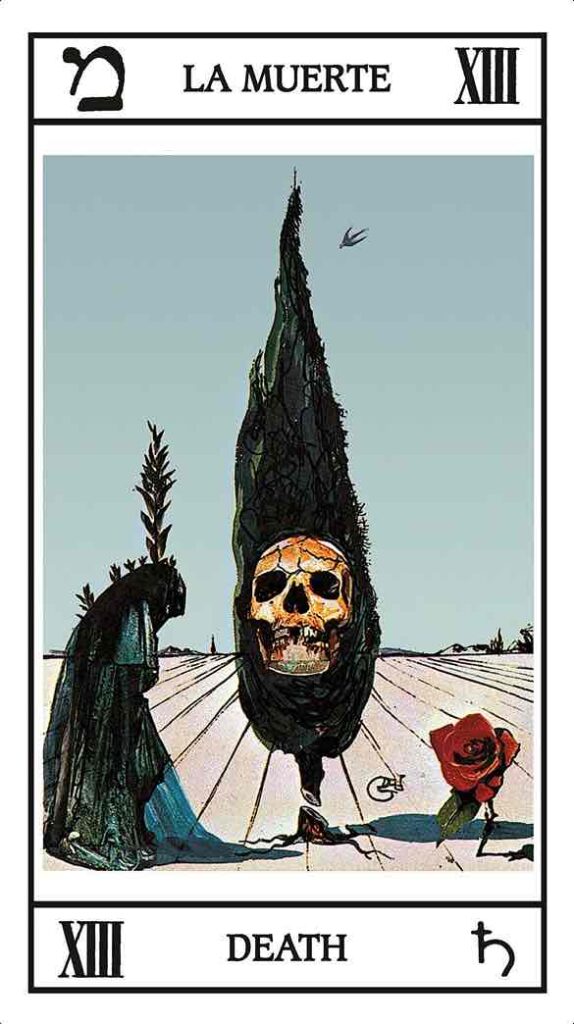 Carte de tarot Dalì